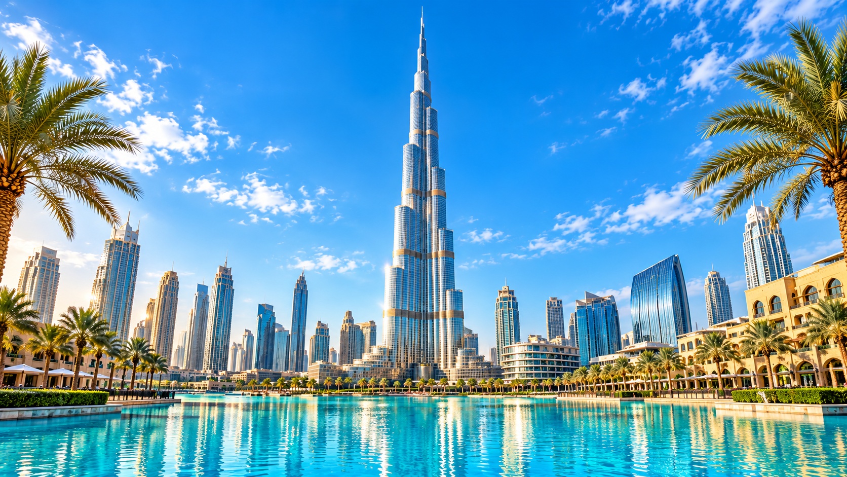 Burj Khalifa and Dubai skyline